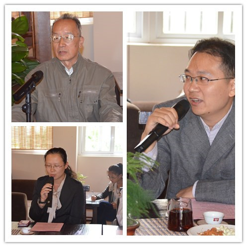 教师代表发言