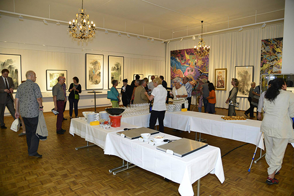 作品展现场