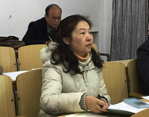查丹明副书记在历史与文化旅游学院听课